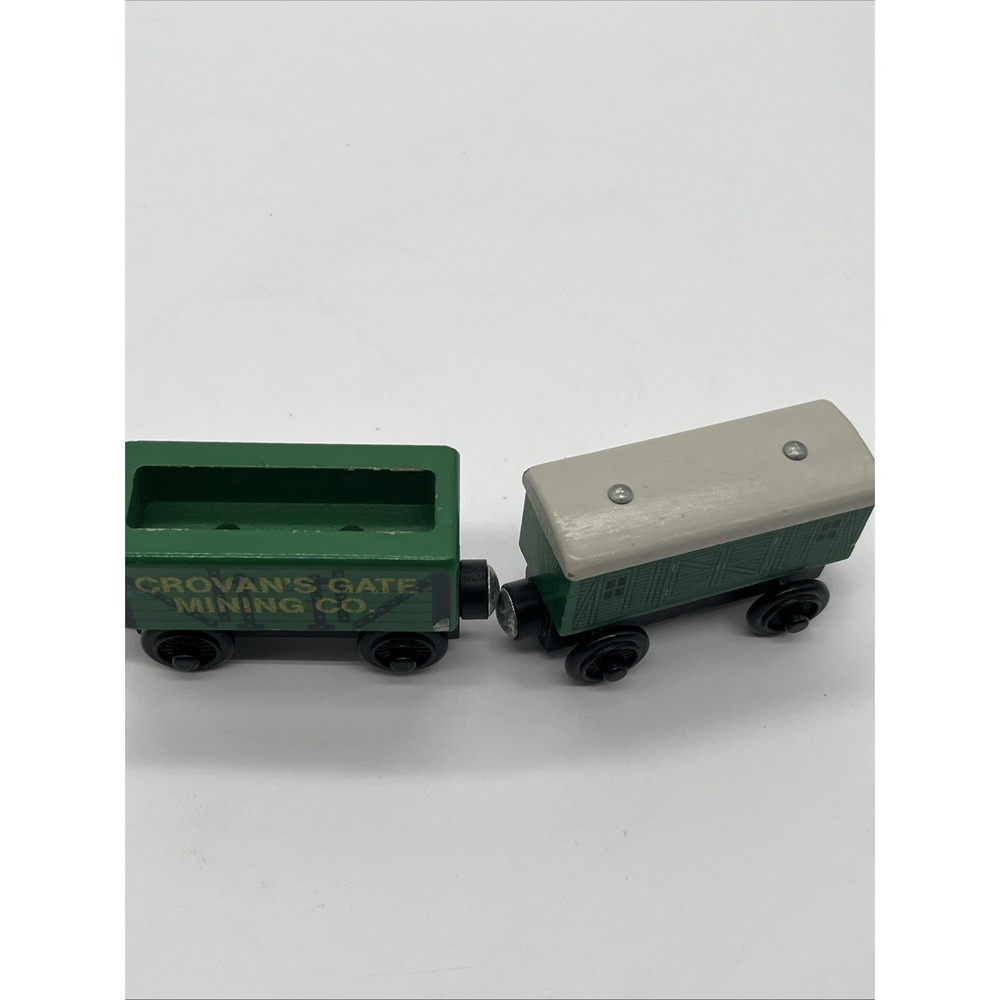 Thomas & Friends Wooden Railway - Crovan's Gate Mining Co. Coal Car & BaggageCar - Picture 8 of 16